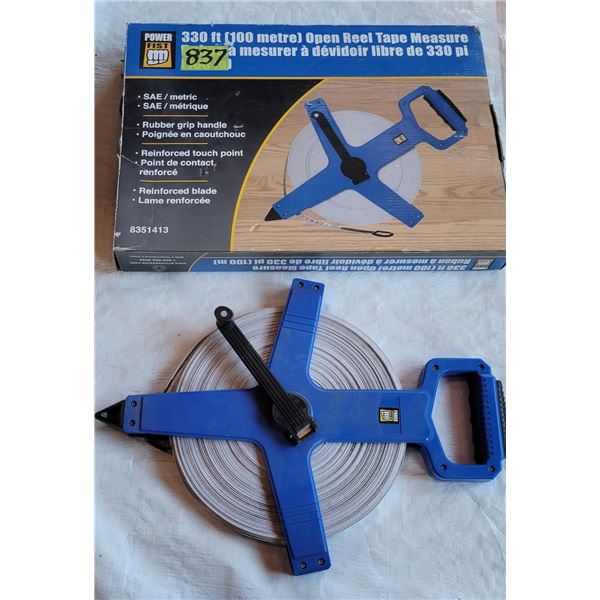 Open Reel Tape Measure 330 feet