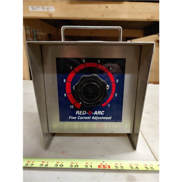 Red-D-Arc Fine Current Adjustment