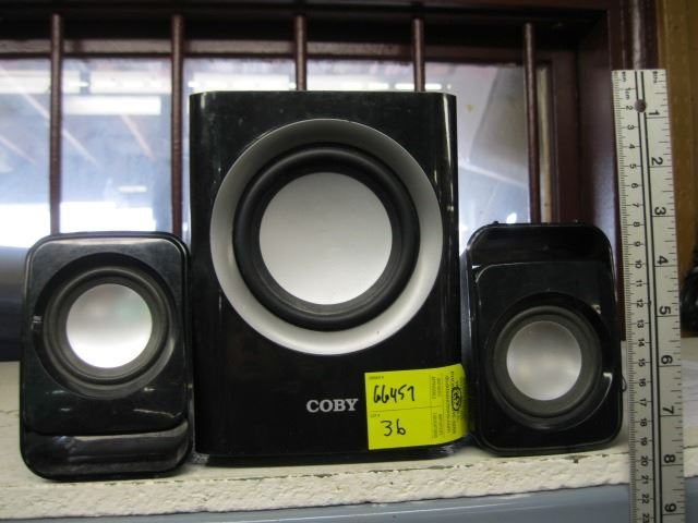 COBY COMPUTER SPEAKER SET