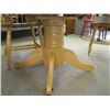 Image 2 : WOODEN DINETTE TABLE WITH 4 CHAIRS & JACKKNIFE LEAF