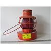 Image 1 : ORANGE TRAIN LANTERN