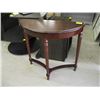 Image 2 : HALF MOON FLUTED LEG HALL TABLE