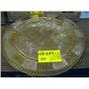 Image 2 : 3 DEPRESSION GLASS PLATES