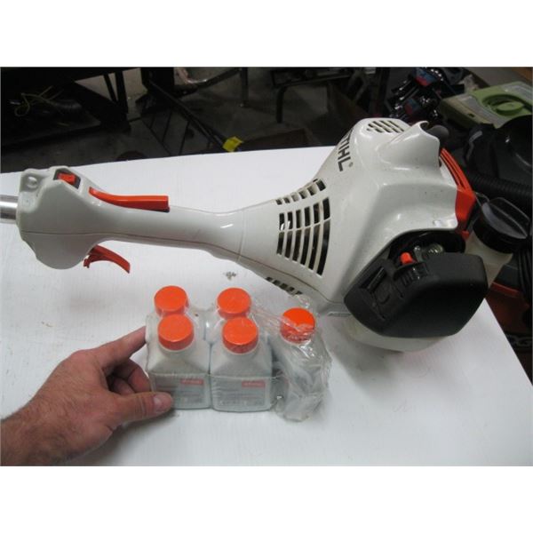 STIHL FS38 GAS WEED TRIMMER WITH OIL