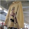 Image 2 : WOOL SWEATER JACKET WITH DEER