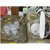 Image 2 : 3 BOXES OF MISC. GLASSWARE, CARNIVAL GLASS, CRYSTAL, ETC.