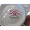 Image 2 : ROYAL ALBERT BLOSSOM TIME PLATE & 2 CUPS & SAUCERS, 3 MISC. TEACUPS & SAUCERS