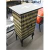 Image 1 : DECORATIVE 2 DOOR INLAID CABINET