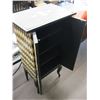 Image 2 : DECORATIVE 2 DOOR INLAID CABINET