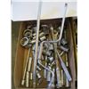 Image 2 : BOX OF ASST. 1/2" DRIVE, RATCHETS, SOCKETS, EXTENSIONS, ETC.
