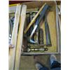 Image 2 : BOX OF MISC. HAMMERS, HAMMER HANDLES, ETC.