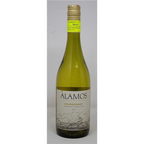 ALAMOS CHARDONNAY MENDOZA ARGENTINA 2016