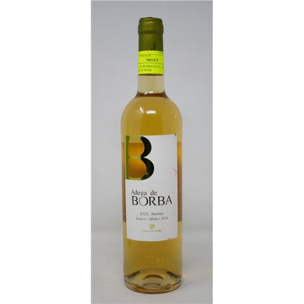 ADEGA DE BORBA D.O.C. ALENTEJO 2014 WHITE WINE