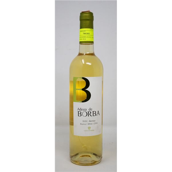 ADEGA DE BORBA D.O.C. ALENTEJO WHITE WINE 2014