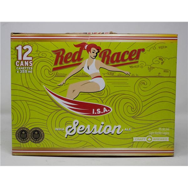 12 PACK OF RED RACER LIGHT ALE 4% ALC 12X355ML