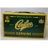 CASE OF 15 CARIBOO GENUINE BEER 5.5% ALC 15X335ML