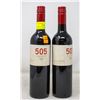 Image 1 : 2 BOTTLES OF 505 VINEYARDS ESENCIA 2016 RED WINE