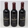 Image 1 : 3 BOTTLES OF MOUTON CADET 2015 BORDEAUX RED WINE