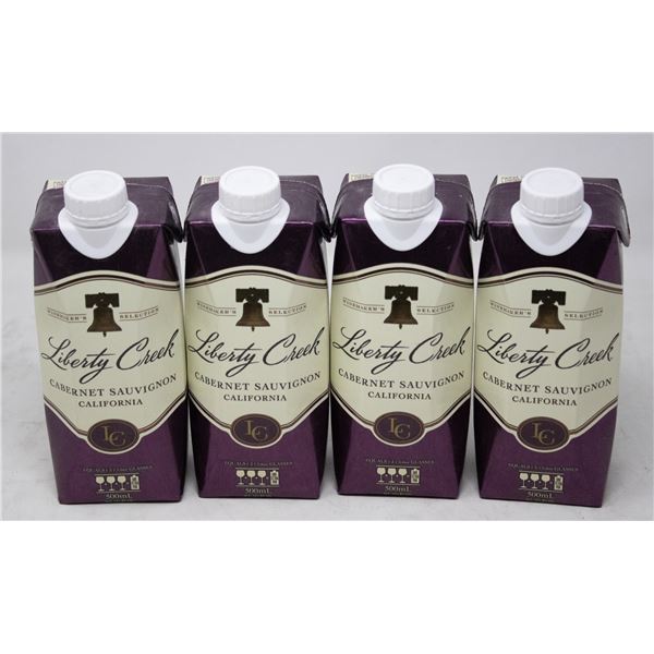 4 PACK OF LIBERTY CREEK CABERNET SAUVIGNON