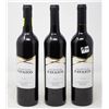 Image 1 : 3 BOTTLES OF ENCOSTAS DE FAVAIOS TINTO RED WINE