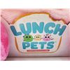 Image 2 : Lot of 2 Pink Unicorn Plush Lunch Pets Lunchboxes