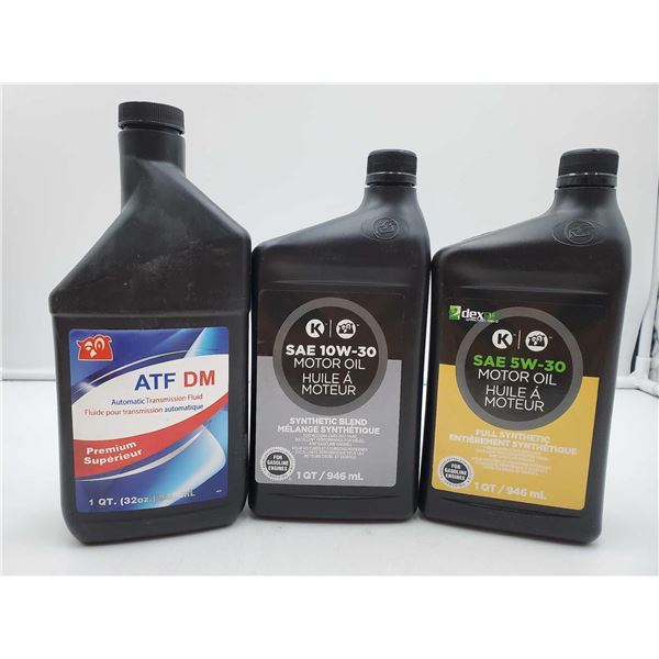 Transmission, SAE 10-30, SAE 5W-30 Motor Oils