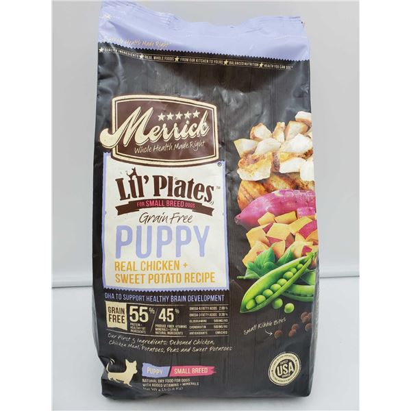 Merrick Lil Plates Grain Free Puppy Food (4lbs)