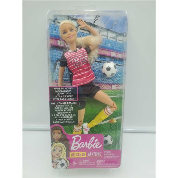 Barbie "You Can Be Anything" Soccer Player