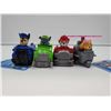 Image 1 : Paw Patrol Character Car Set 4 Cars