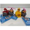 Image 1 : Paw Patrol Character Car Set 4 Cars
