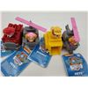 Image 2 : Paw Patrol Character Car Set 4 Cars