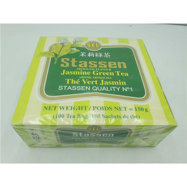 Stassen Jasmine Green Tea - 100 Bags