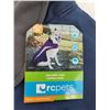 Image 2 : NEW RC Pets Fleece Lined Coat Blue/Reflective Silver- Size 26