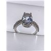 Image 1 : Ladies .925 Silver 1.0 carat Rounf Cut Solitaire Emgagement ring sie 7