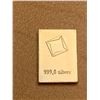 Image 2 : Valcambi Suisse 1 Gram .999 Fine Silver Wafer Bar