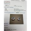 Image 3 : Natural Blue Topaz Solitaire Ladies Earrings Appraisal $890.00