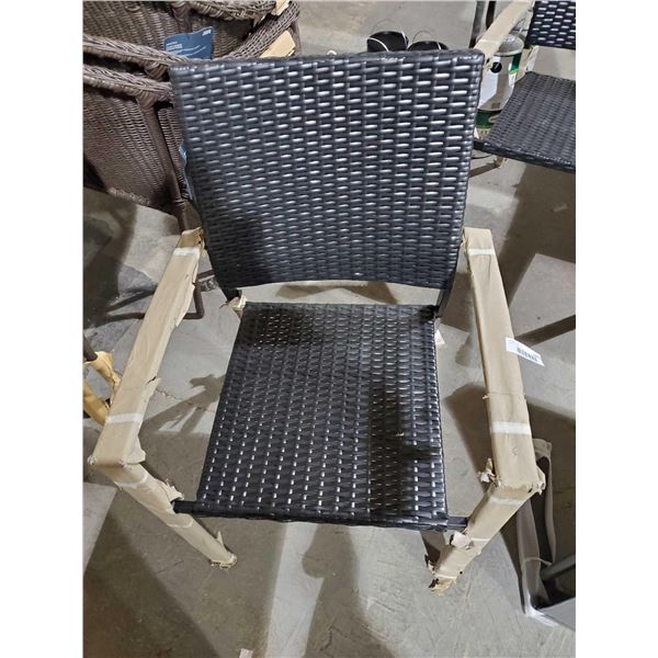 Style Selections Woven Stack Chair (22.2in x 23.4in x 34.8cm)