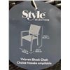 Image 3 : Style Selections Woven Stack Chair (22.2in x 23.4in x 34.8cm)
