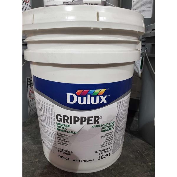 Dulux Gripper Universal Acrylic Primer/Sealer-White (18.9L)
