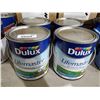 Image 1 : Dulux Lifemaster Acrylic Latex Paint- Eggshell Medium Base (4 x 3.6L)