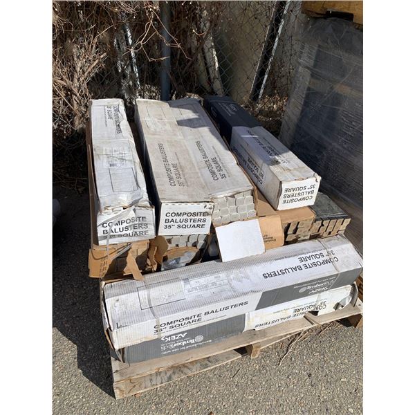 WHOLESALE PALLET LOT - 11 Cases of Timbertech Composite Deck Rail Balusters