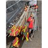 Image 3 : WHOLESALE PALLET LOT - Approx 40 Assorted Size LED Safety Flag Antenae