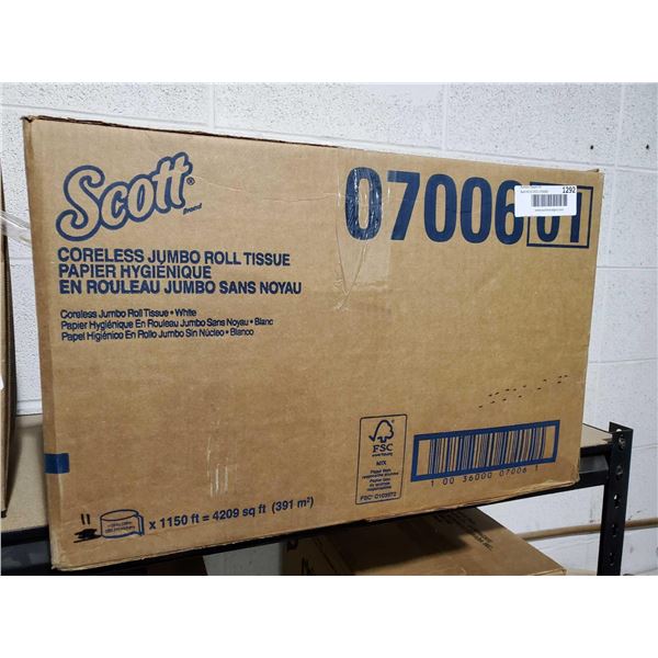 Scott Coreless Jumbo Roll Tissue (11 x 1150ft)