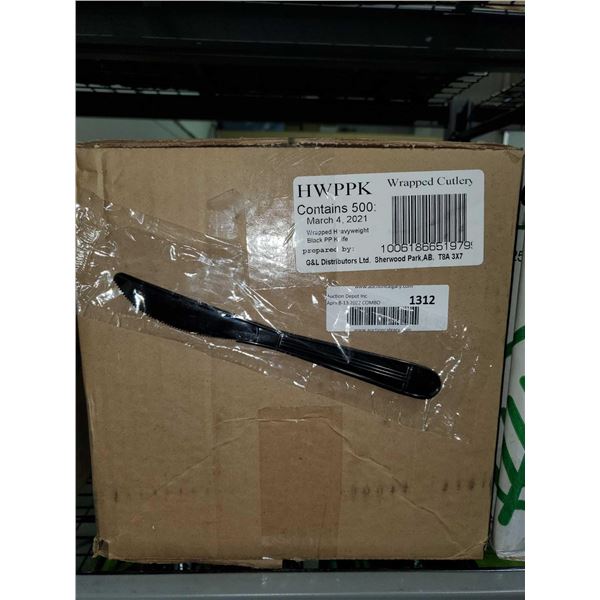 Wrapped Cutlery (500ct)