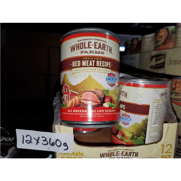 Whole Earth Grain Free Red Mead Recipe Dog Food(12 x 360g)
