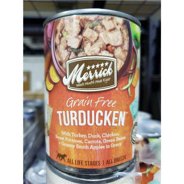Merrick Turducken, Grain Free Wet Dog Food 12x360g
