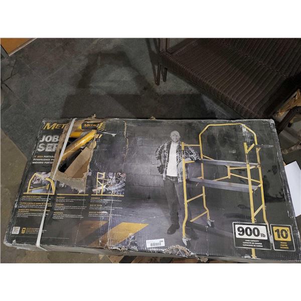 Metal 5ft High Portable Scaffold Work Platform
