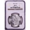 Image 1 : 1901-O $1 Morgan Silver Dollar Coin NGC MS63