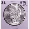 Image 1 : 1884-CC $1 Morgan Silver Dollar Coin