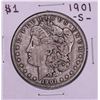 Image 1 : 1901-S $1 Morgan Silver Dollar Coin